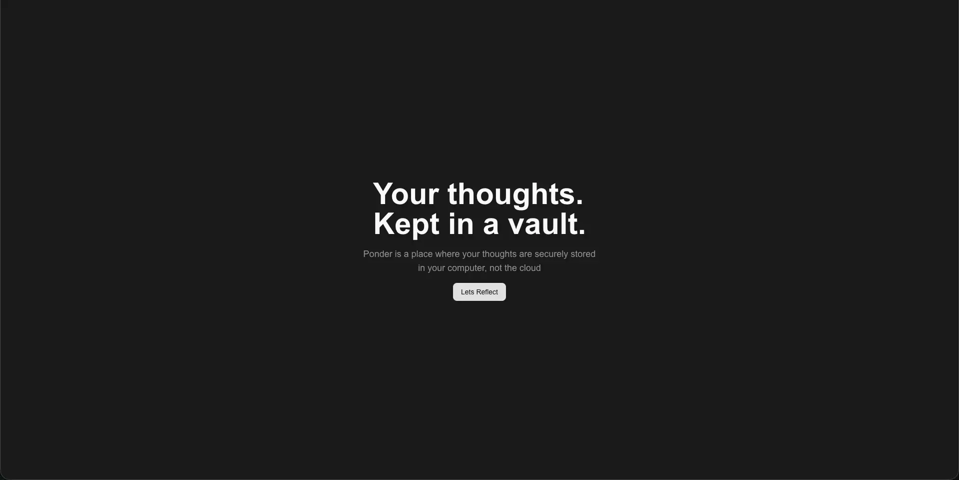 Picture Ponder: Privacy First Notes App